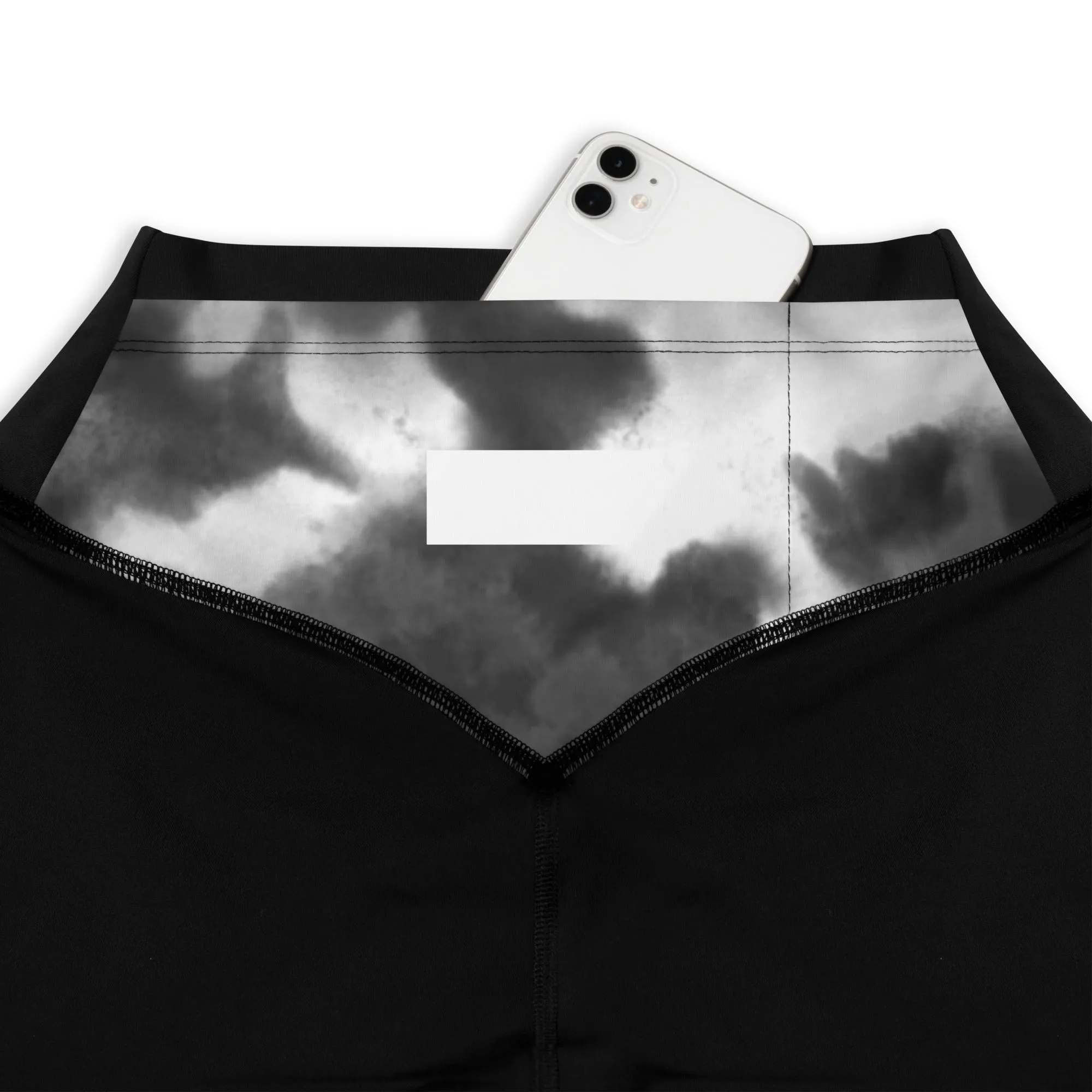 BLACK TYE DYE Sports Leggings