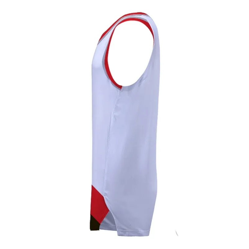 Blazers-Inspired Icon SlimFit HP Split Basketball Singlet Design Your Own Custom