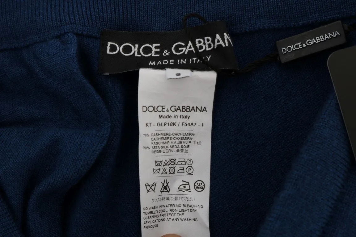 Blue Cashmere Gym Sport Pants