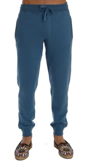 Blue Cashmere Training Pants