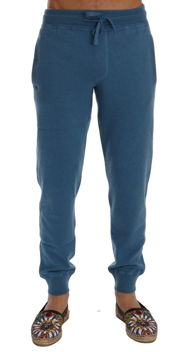 Blue Cashmere Training Pants