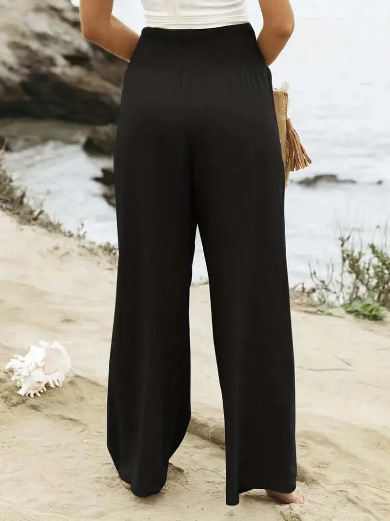 Boho Chic High-Waist Breezy Pants