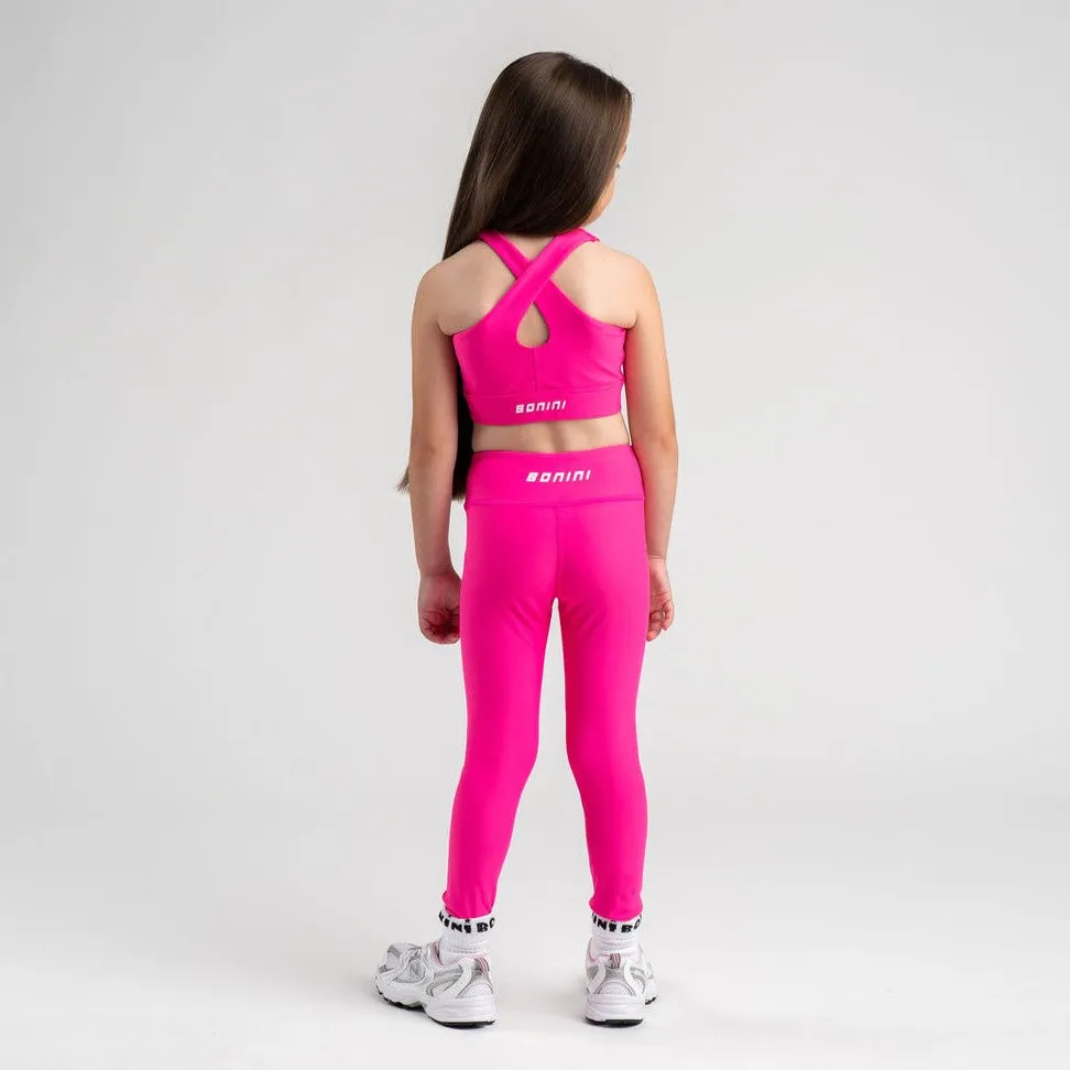 Bonini ASPIRE Hot Pink Sports Leggings BNC005
