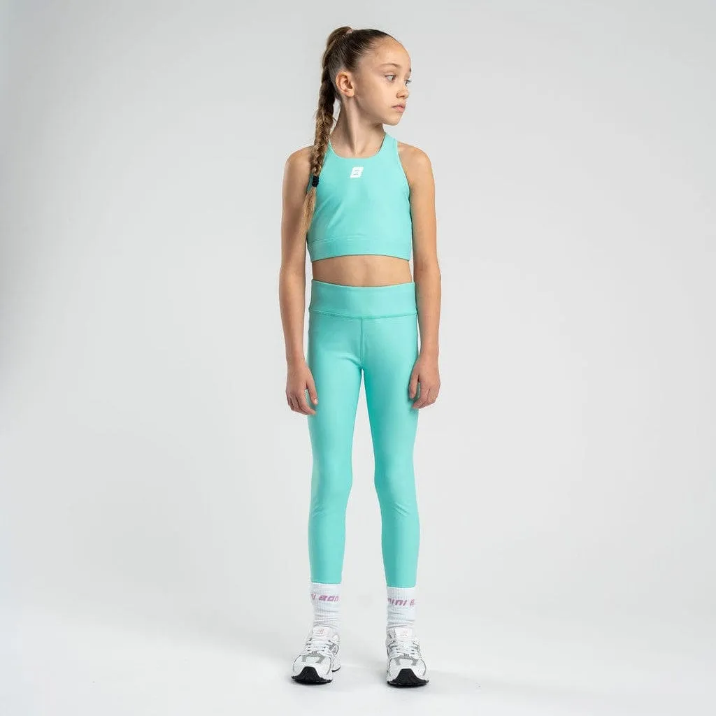 BONINI BY A DEE - Crop Top & Sport Leggings Aspire - Bold Mint