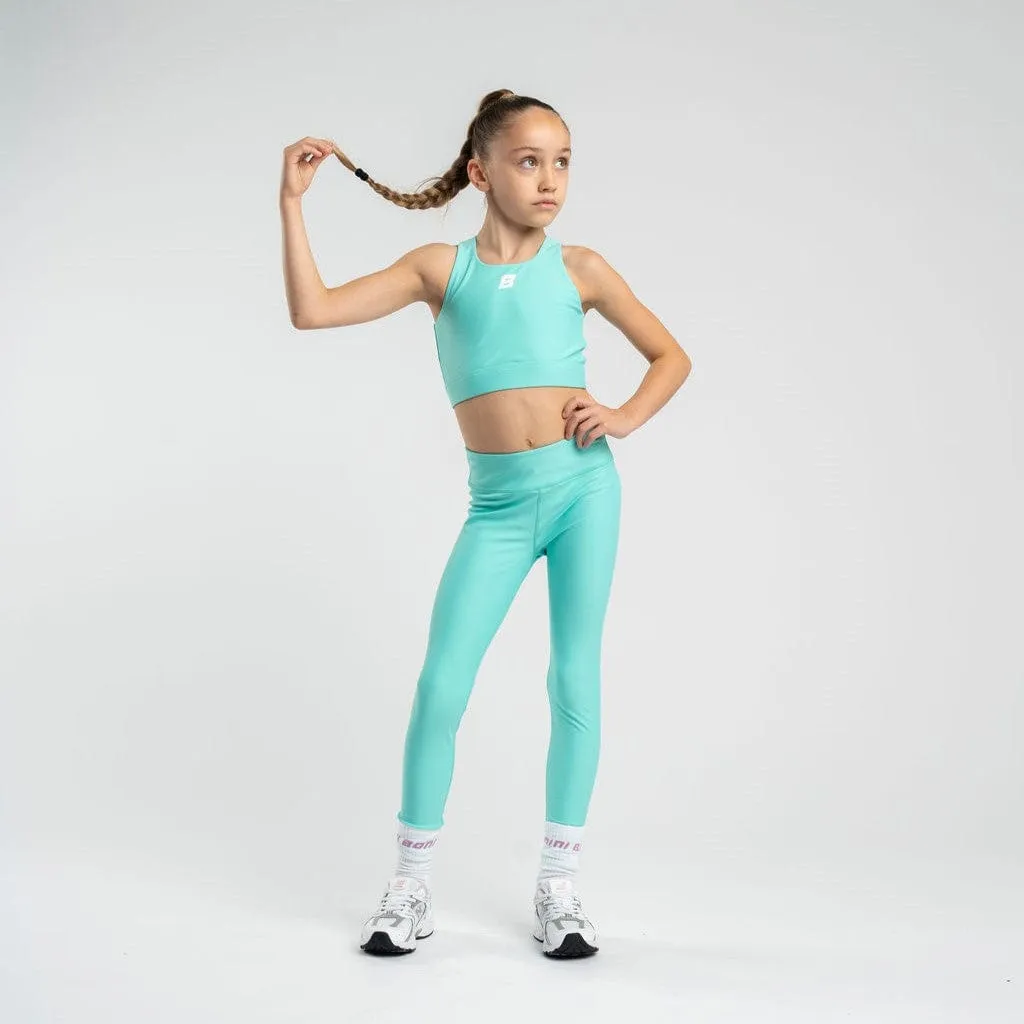 BONINI BY A DEE - Crop Top & Sport Leggings Aspire - Bold Mint
