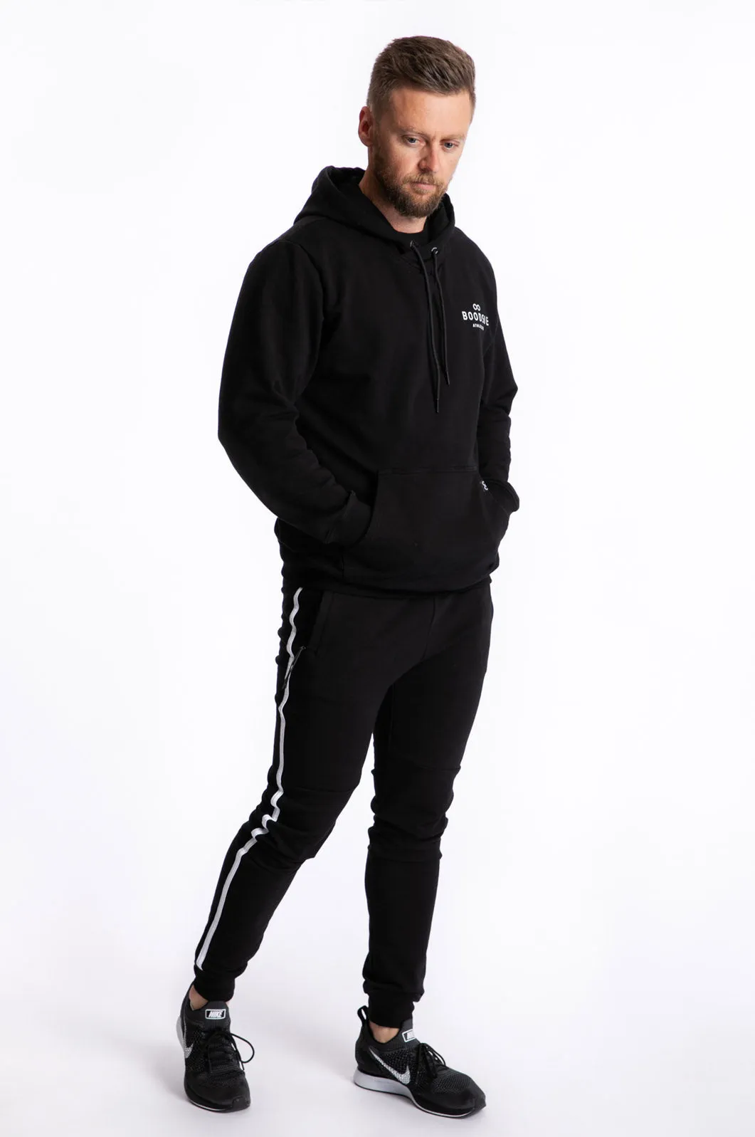 Boodsie Infinity Hoodie- Black