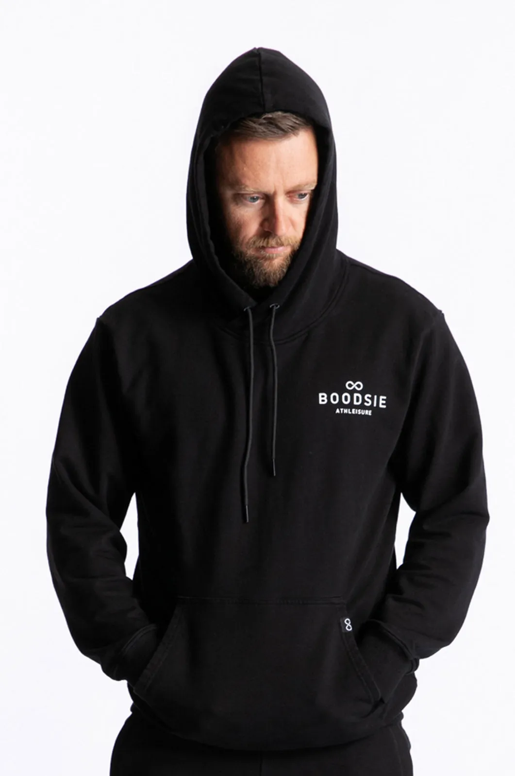 Boodsie Infinity Hoodie- Black