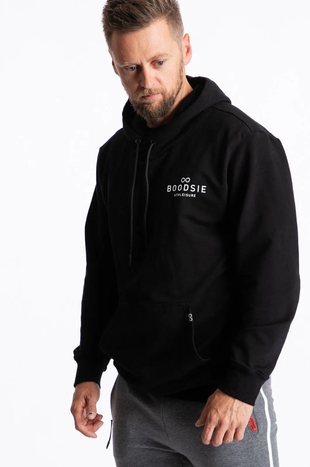 Boodsie Infinity Hoodie- Black