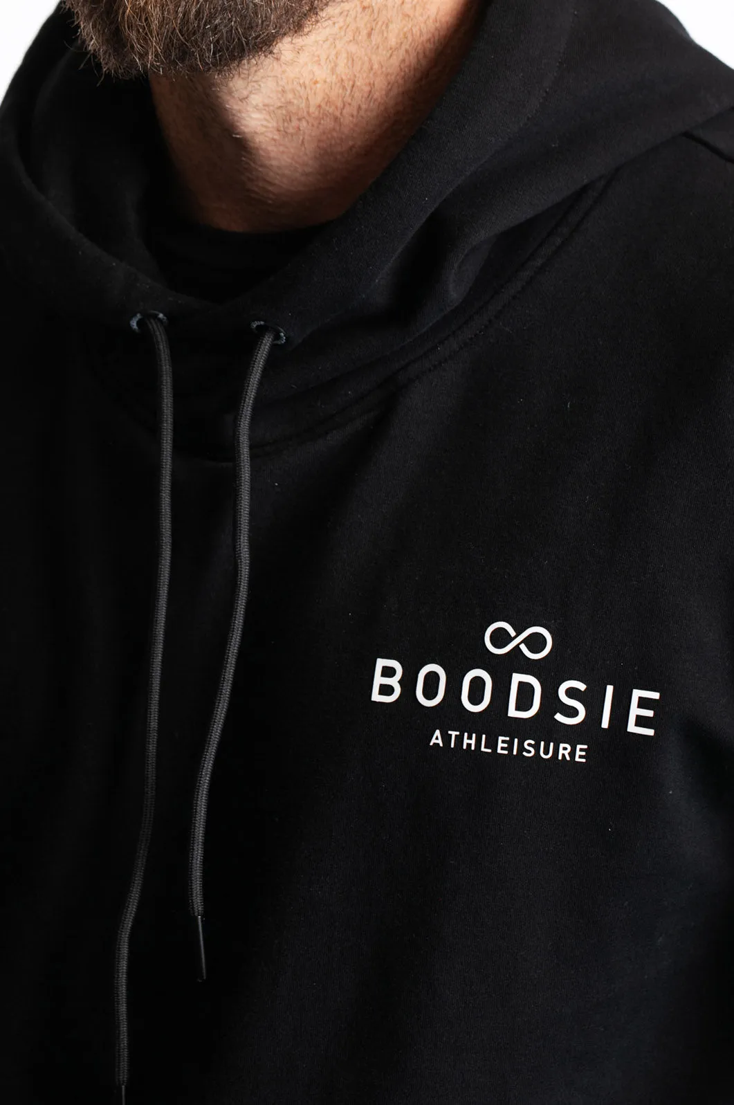 Boodsie Infinity Hoodie- Black