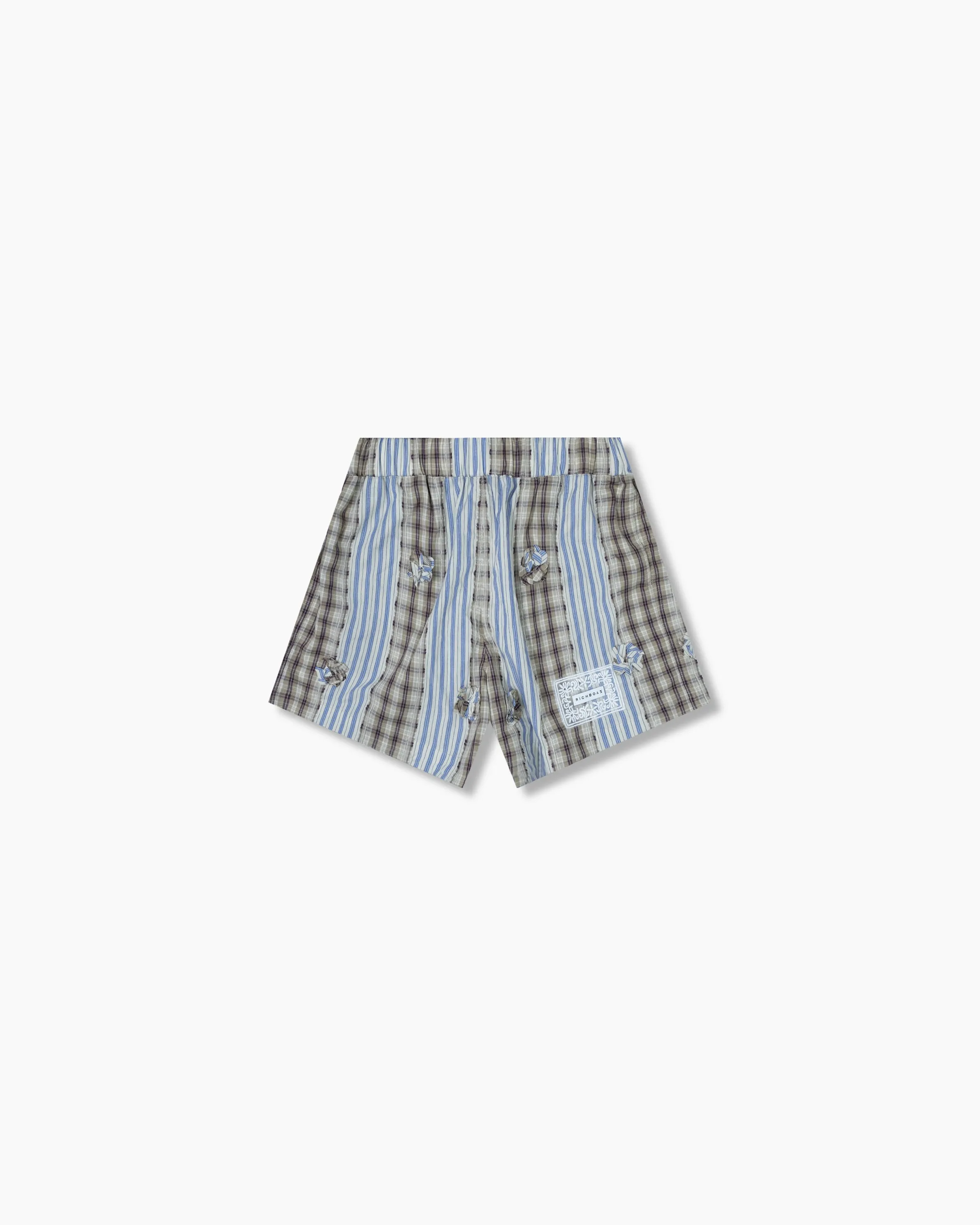 Boxers Plaid - Sky