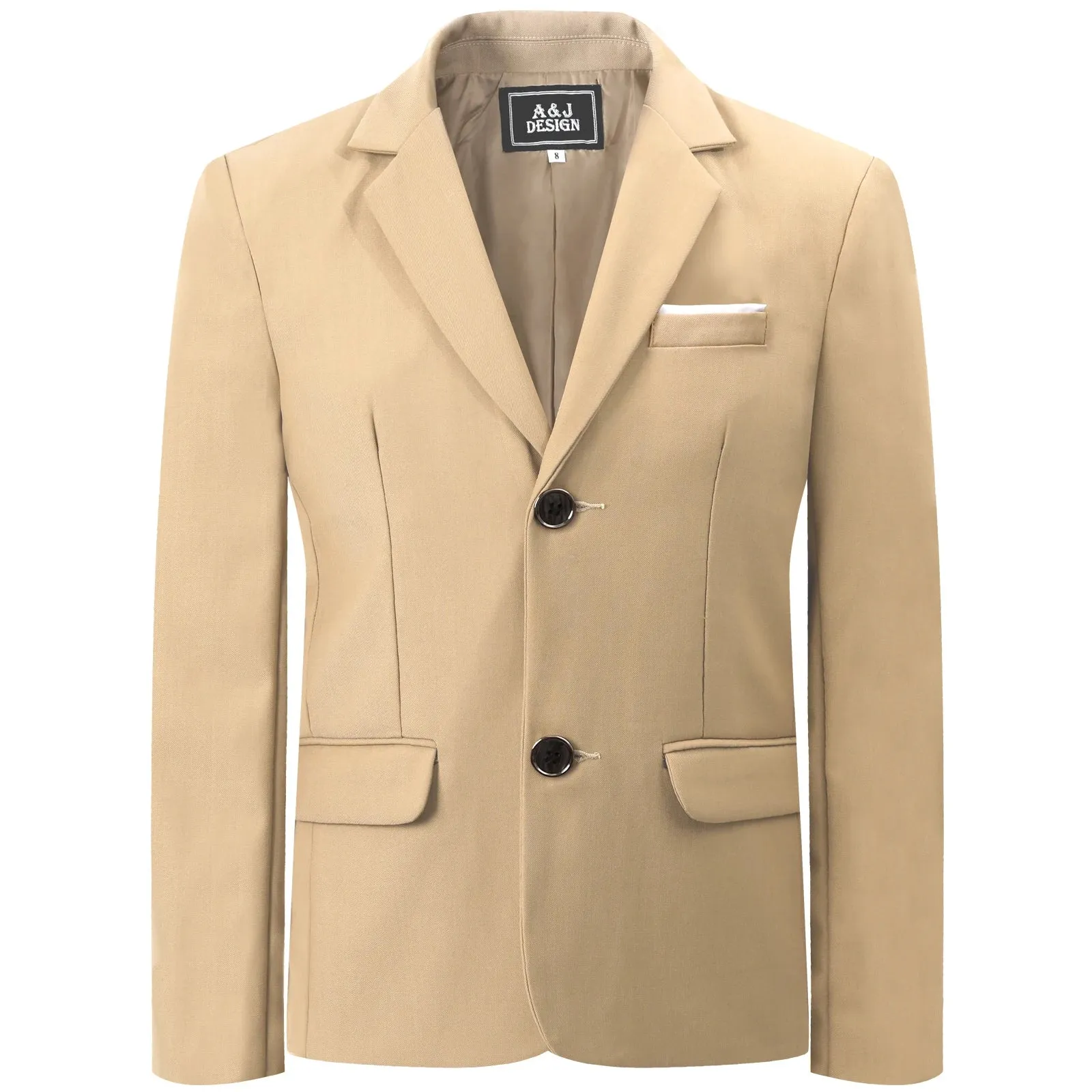Boys Blazer Kids Wedding Formal Solid Jacket Gentleman Birthday Party Performance Suit Children Spring and Autumn Clothing Set
