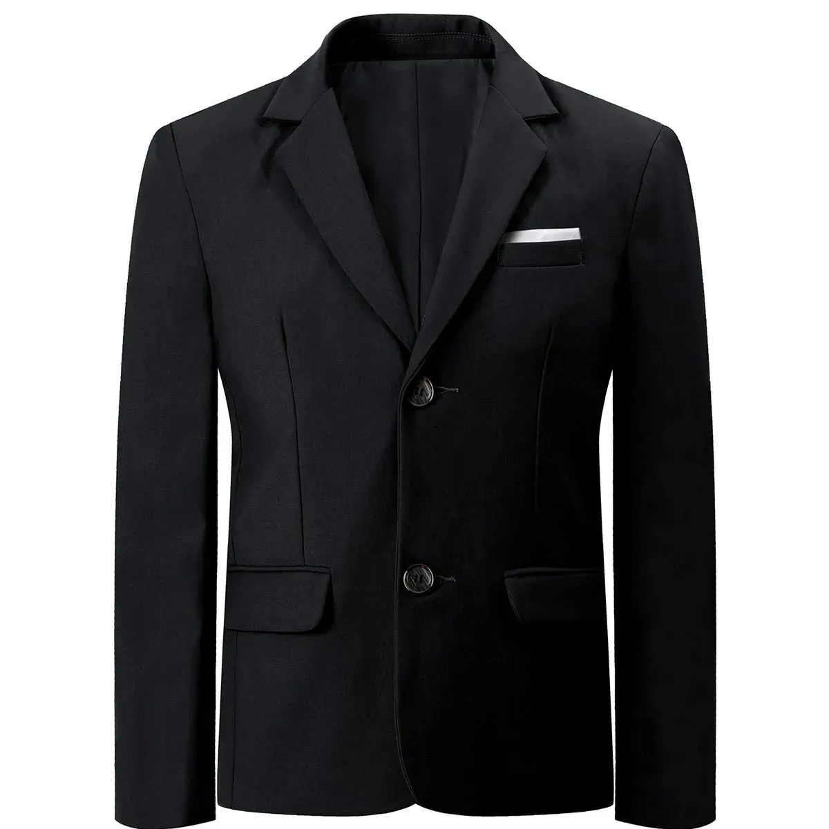 Boys Blazer Kids Wedding Formal Solid Jacket Gentleman Birthday Party Performance Suit Children Spring and Autumn Clothing Set