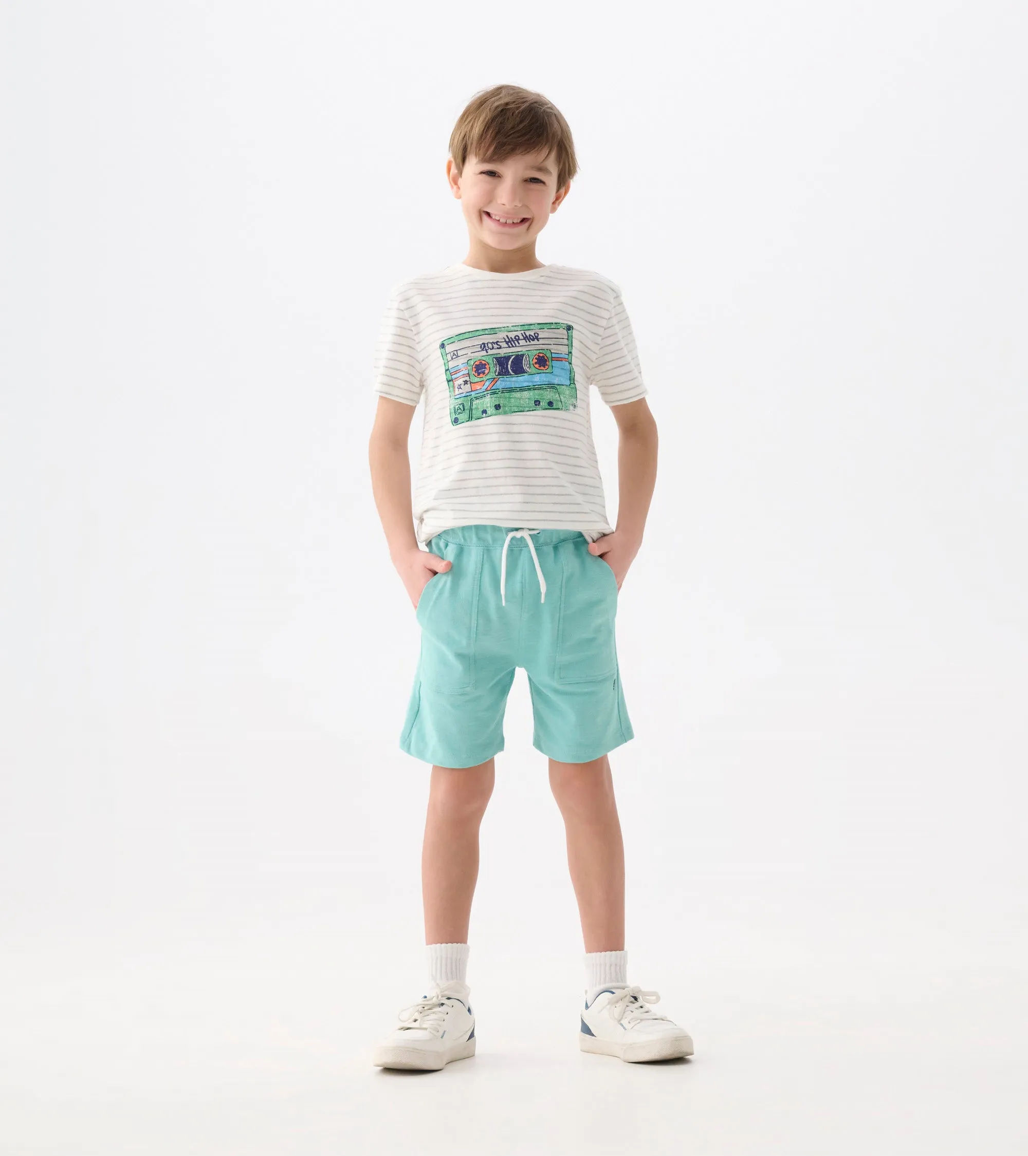 Boys Nile Nlue Relaxed Shorts