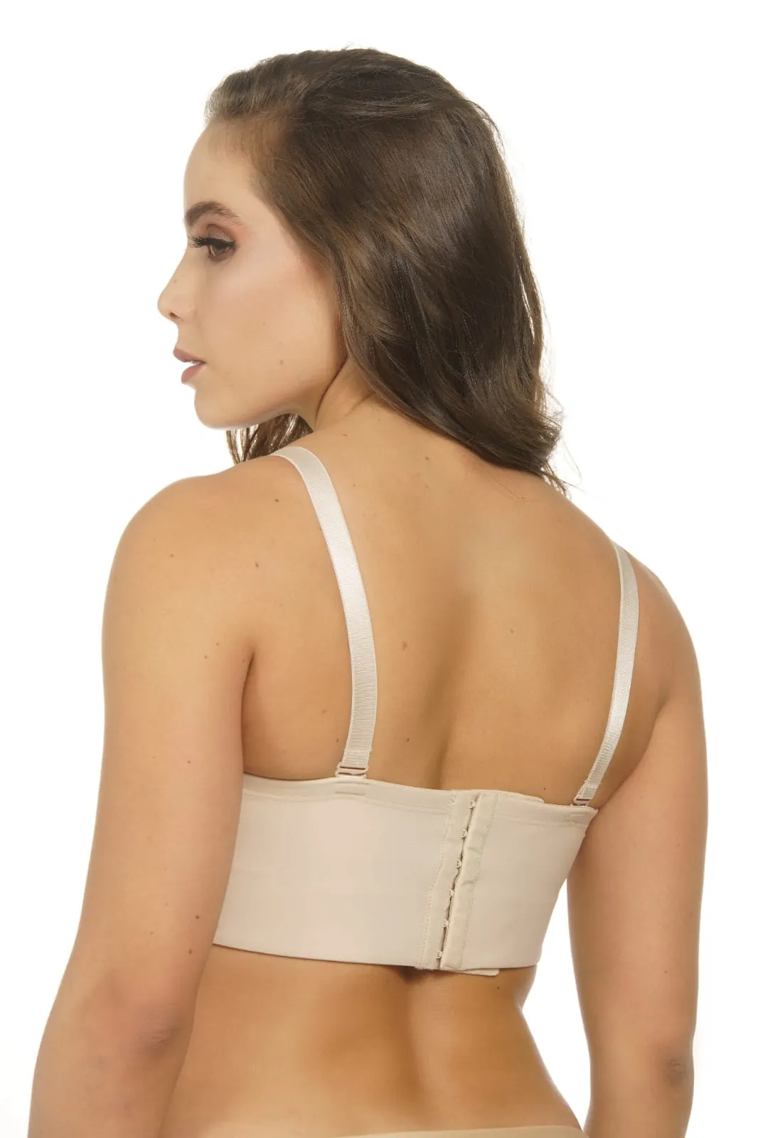 brassier strapless BEIGE