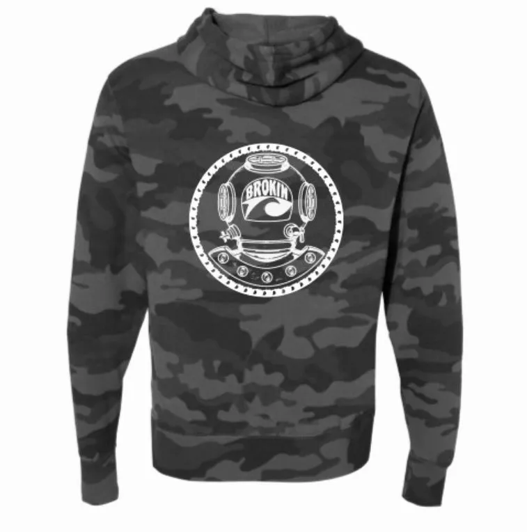 Brokin Black Hoodie