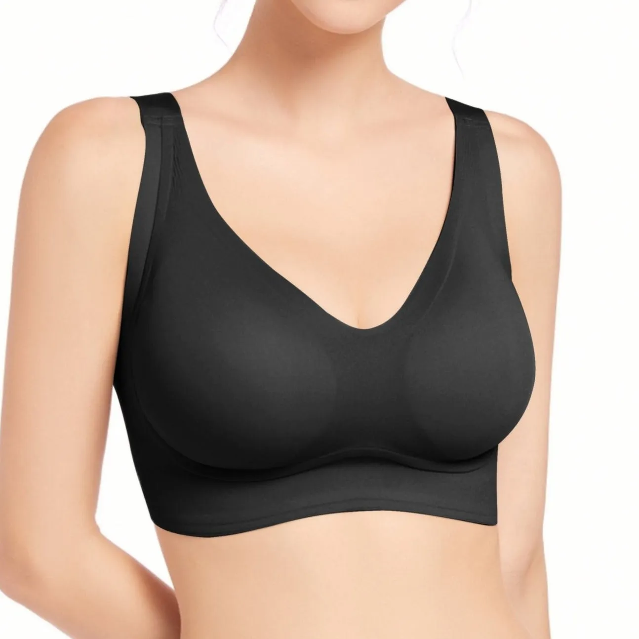 BULGEnator Comfort High Support Push In Wireless Bra
