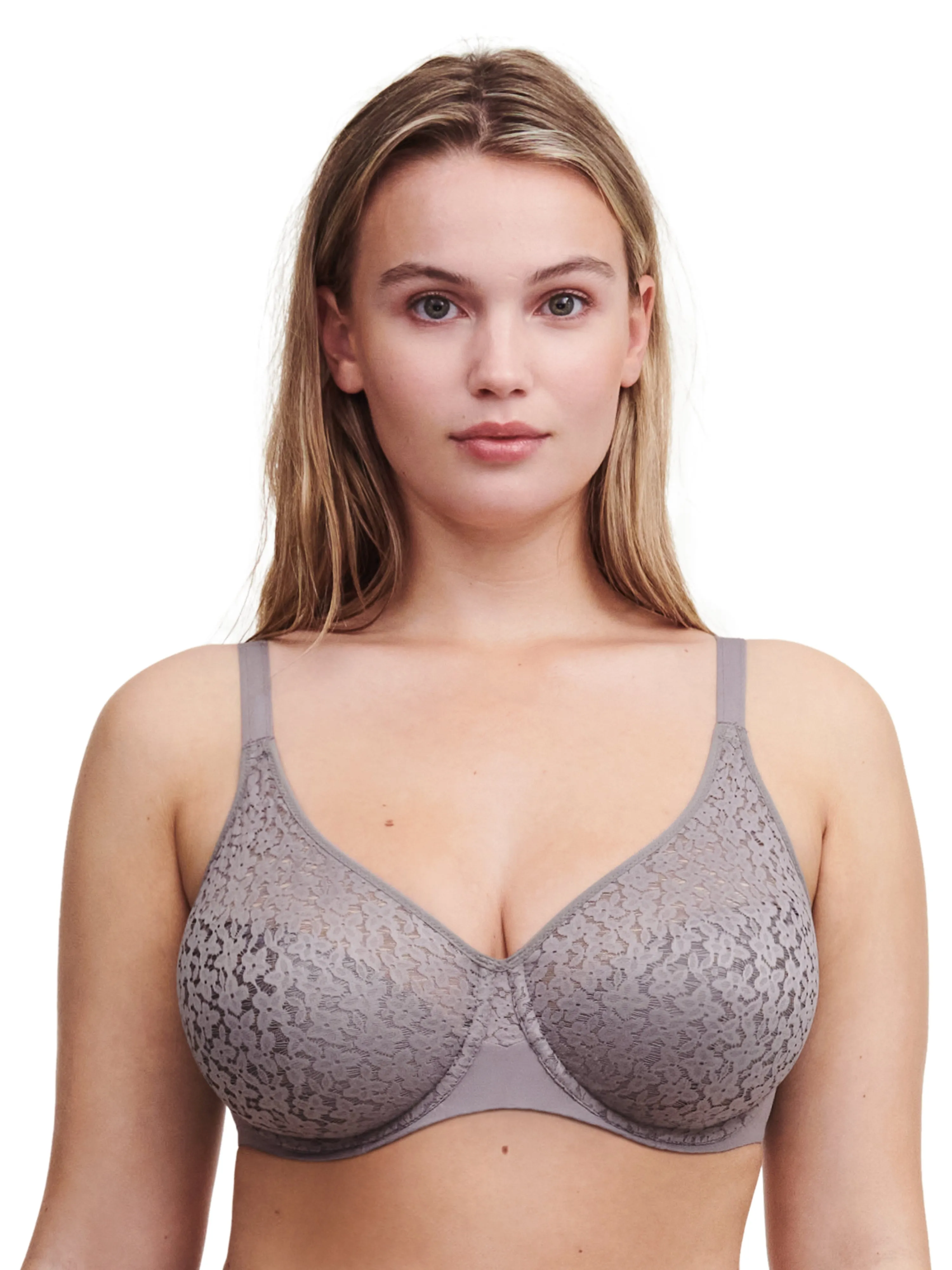 Chantelle Norah Comfort Underwire Bra C13F1- Purple Grey