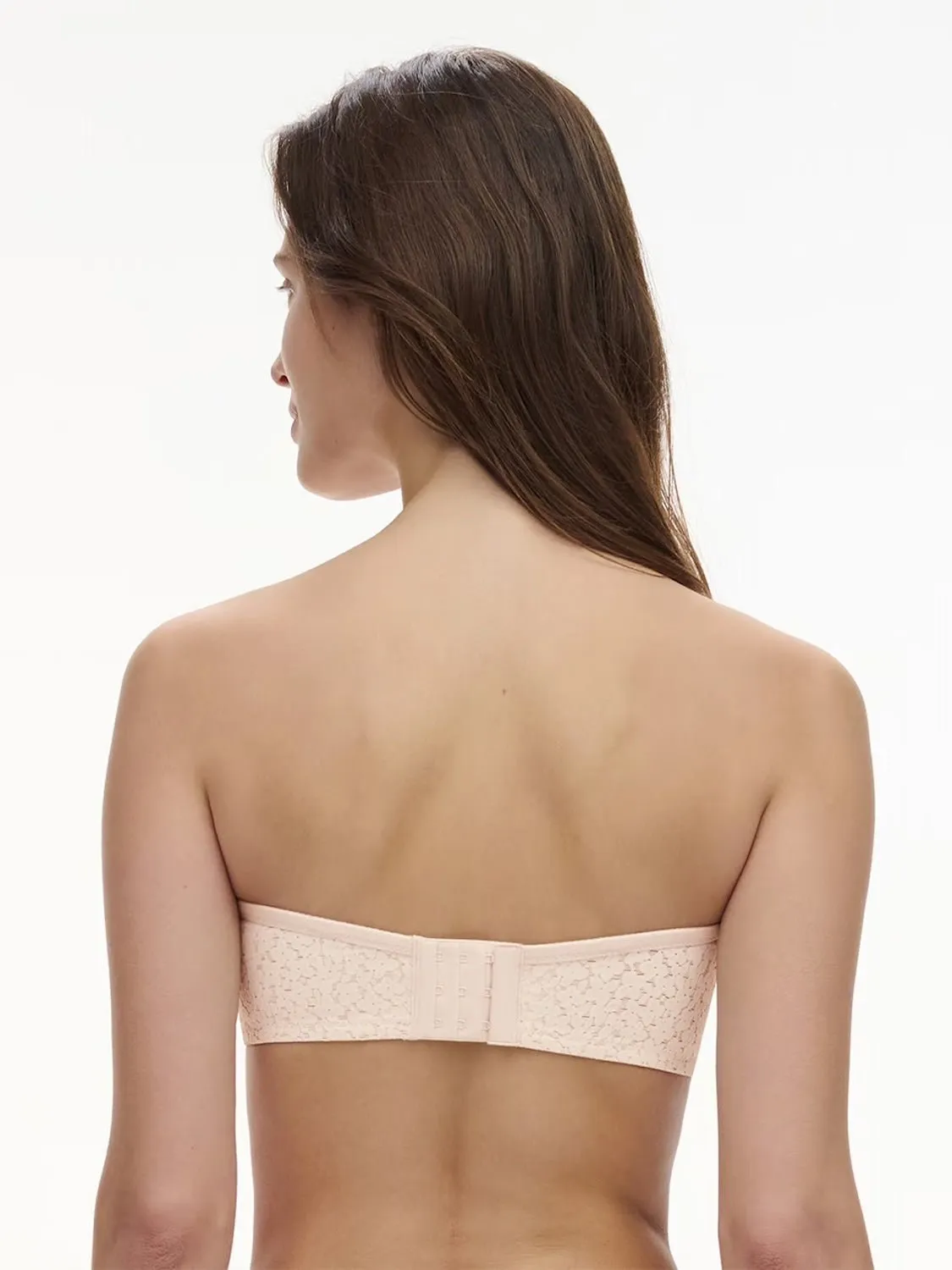Chantelle Norah Lace Unlined Strapless Bra