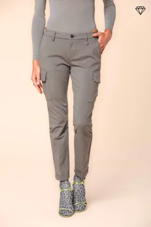 Chile City women's cargo pants in jersey technical ① 