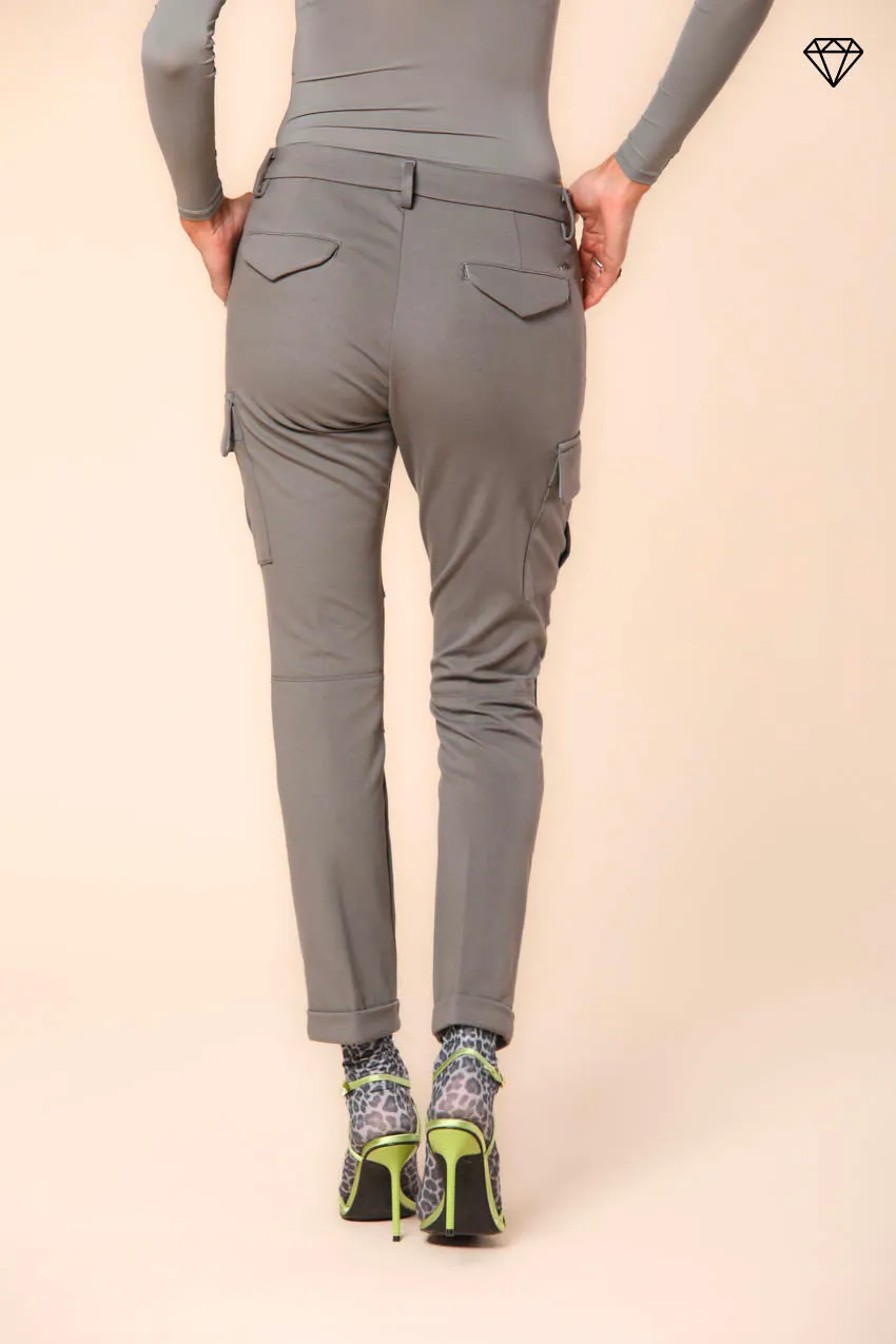 Chile City women's cargo pants in jersey technical ① 