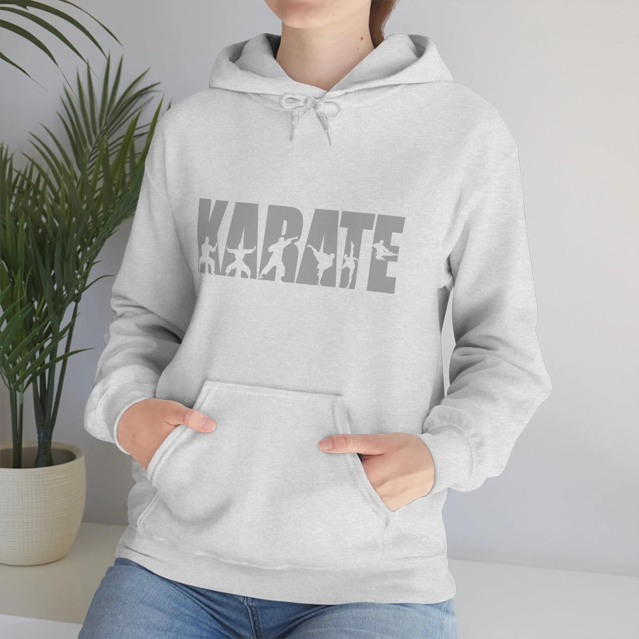 Chill Stitch – Karate Sport - Unisex Hooded Hoodie Sweatshirt – Embrace Your Vibe