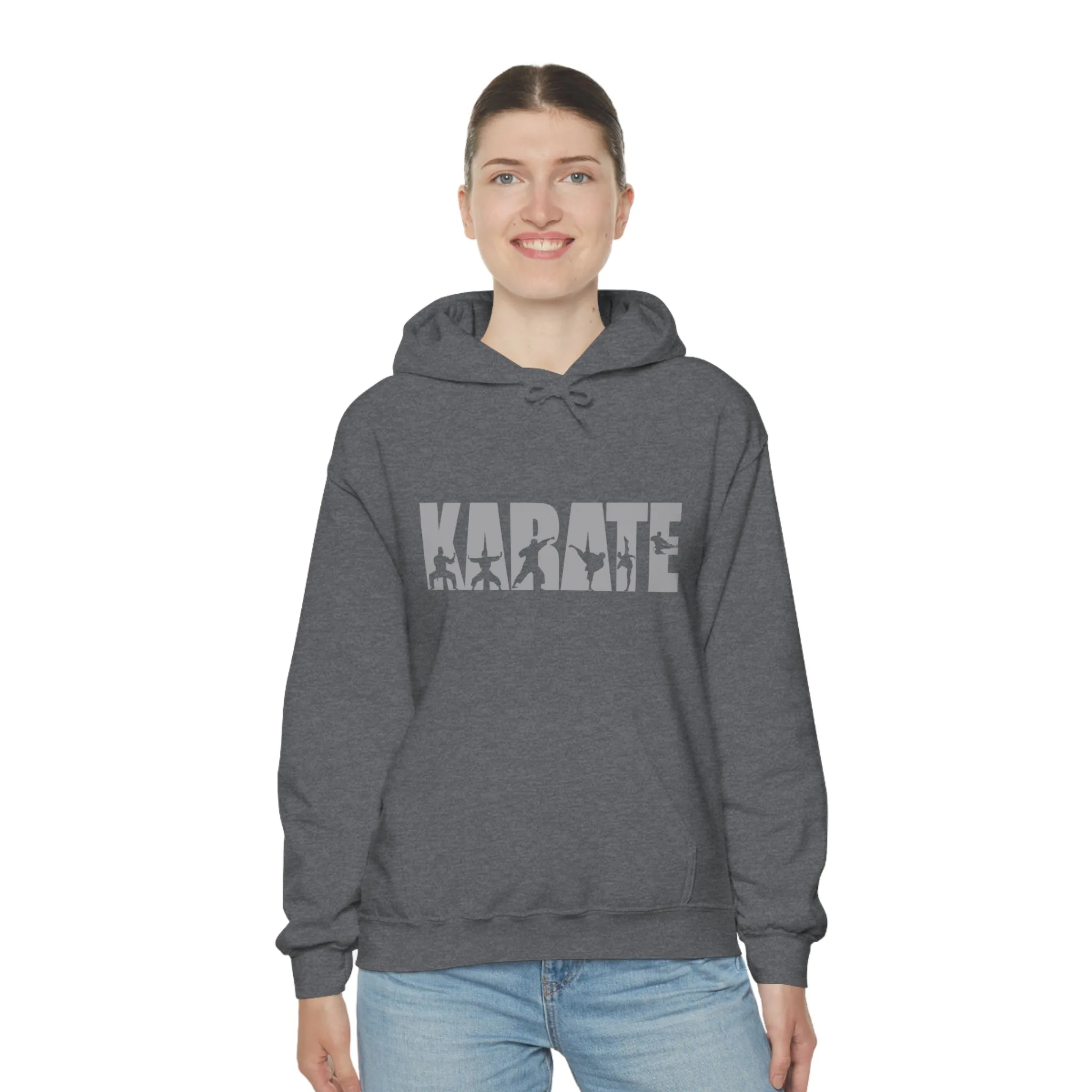 Chill Stitch – Karate Sport - Unisex Hooded Hoodie Sweatshirt – Embrace Your Vibe