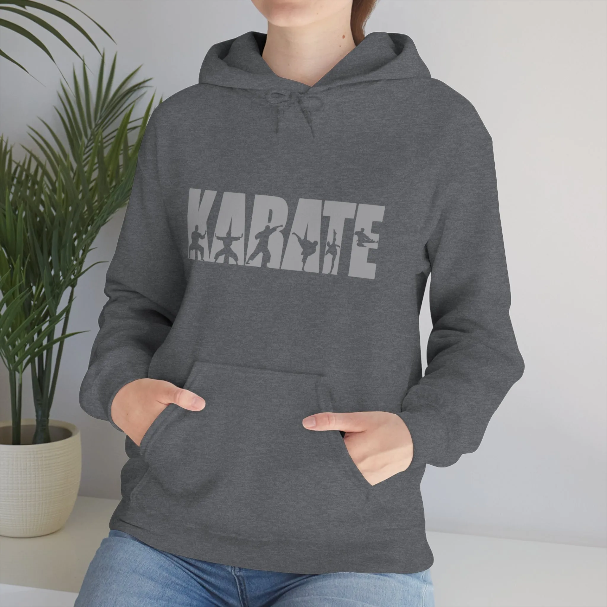 Chill Stitch – Karate Sport - Unisex Hooded Hoodie Sweatshirt – Embrace Your Vibe