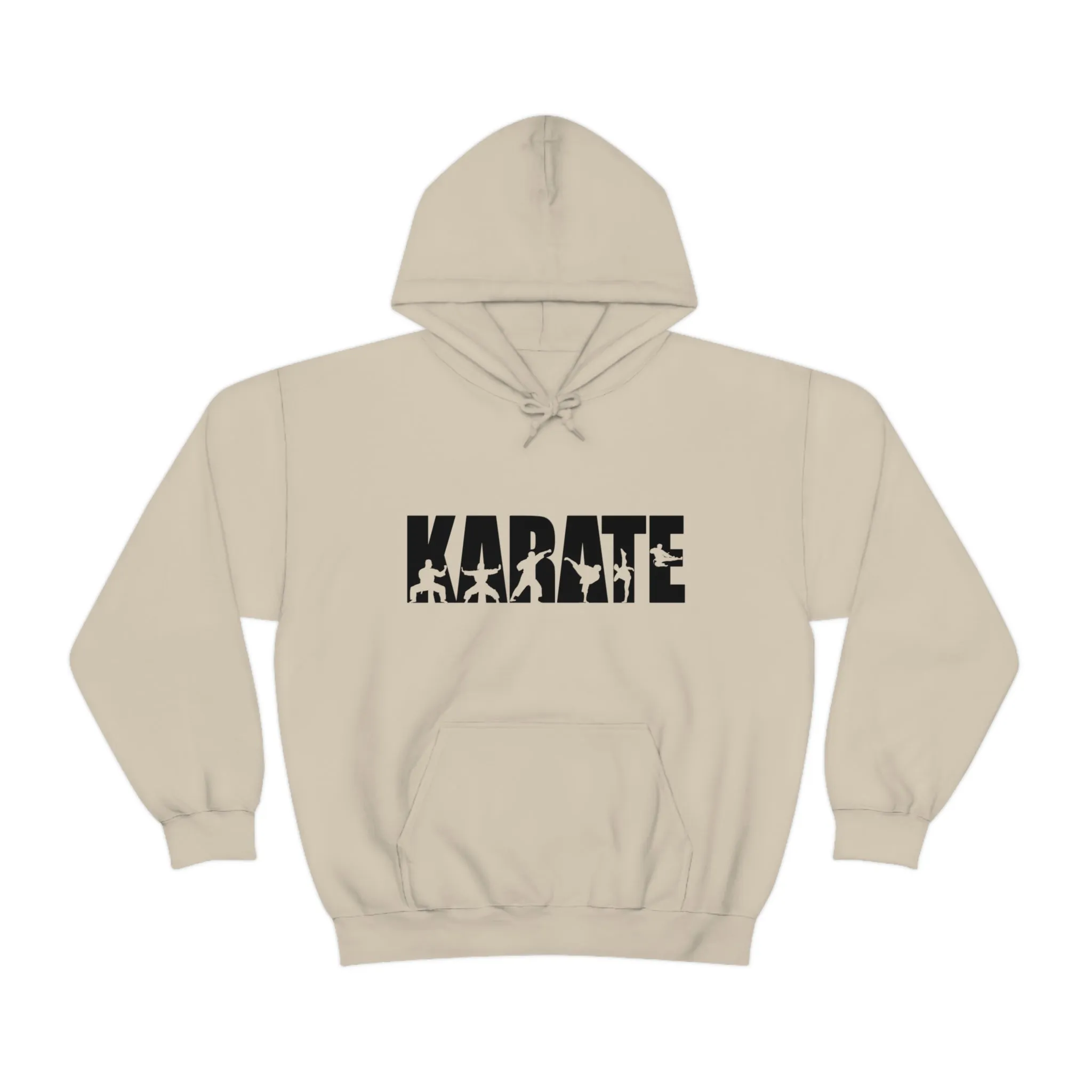 Chill Stitch – Karate Sport - Unisex Hooded Hoodie Sweatshirt – Embrace Your Vibe