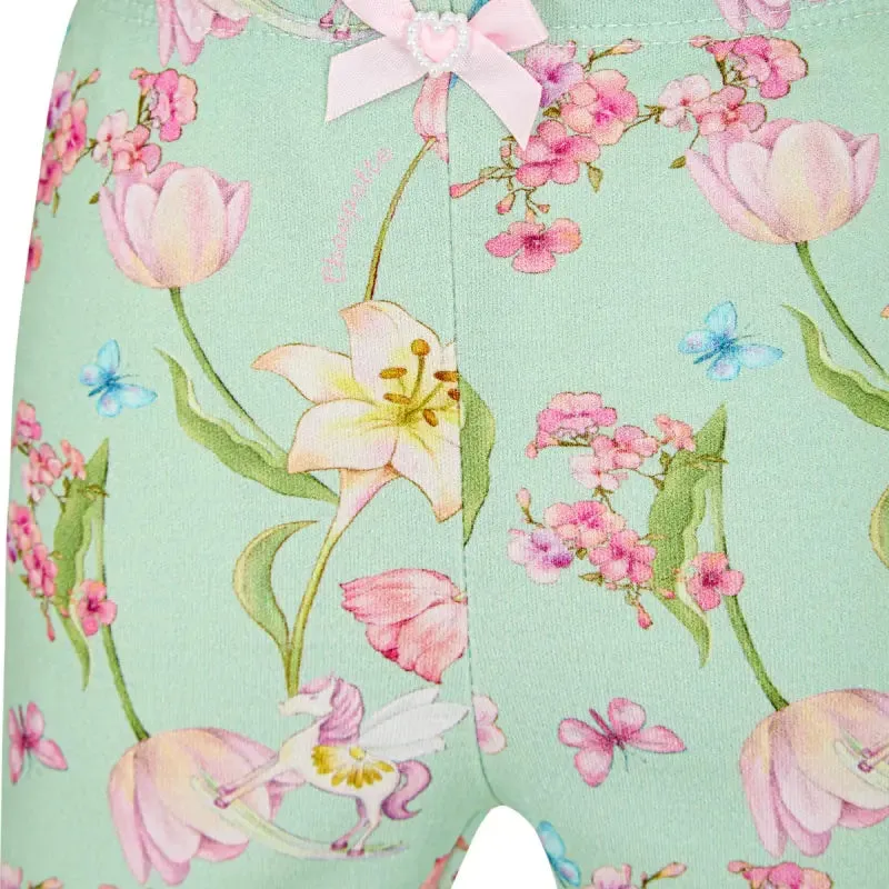 Choupette Multicolor Printed Leggings