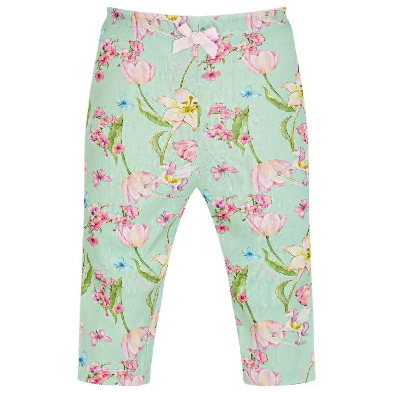 Choupette Multicolor Printed Leggings