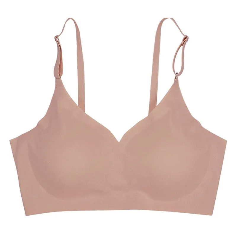 CINOON Women's Seamless Push Up Bras - Removable Padded, Wireless & Comfortable for Sleep & Intimate Wear