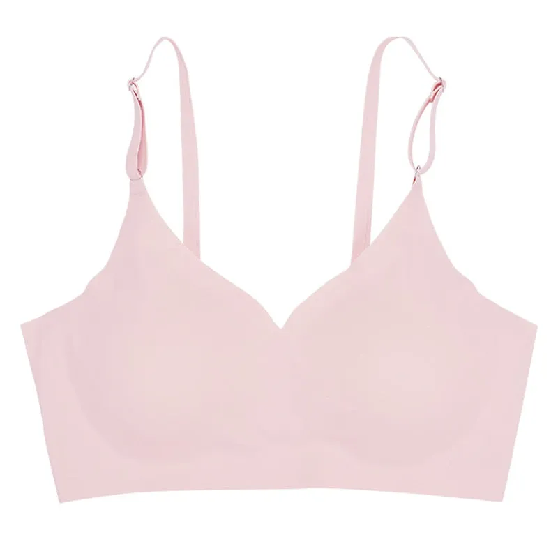CINOON Women's Seamless Push Up Bras - Removable Padded, Wireless & Comfortable for Sleep & Intimate Wear