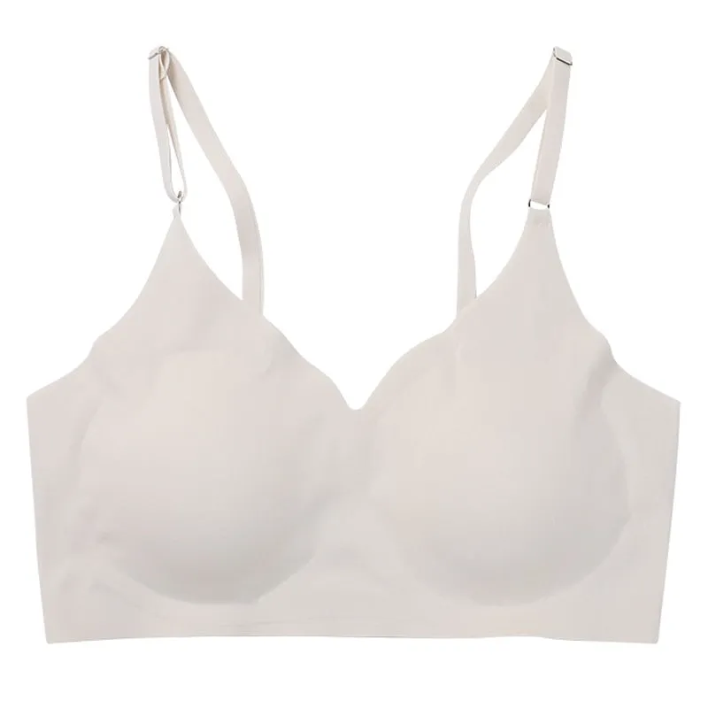 CINOON Women's Seamless Push Up Bras - Removable Padded, Wireless & Comfortable for Sleep & Intimate Wear