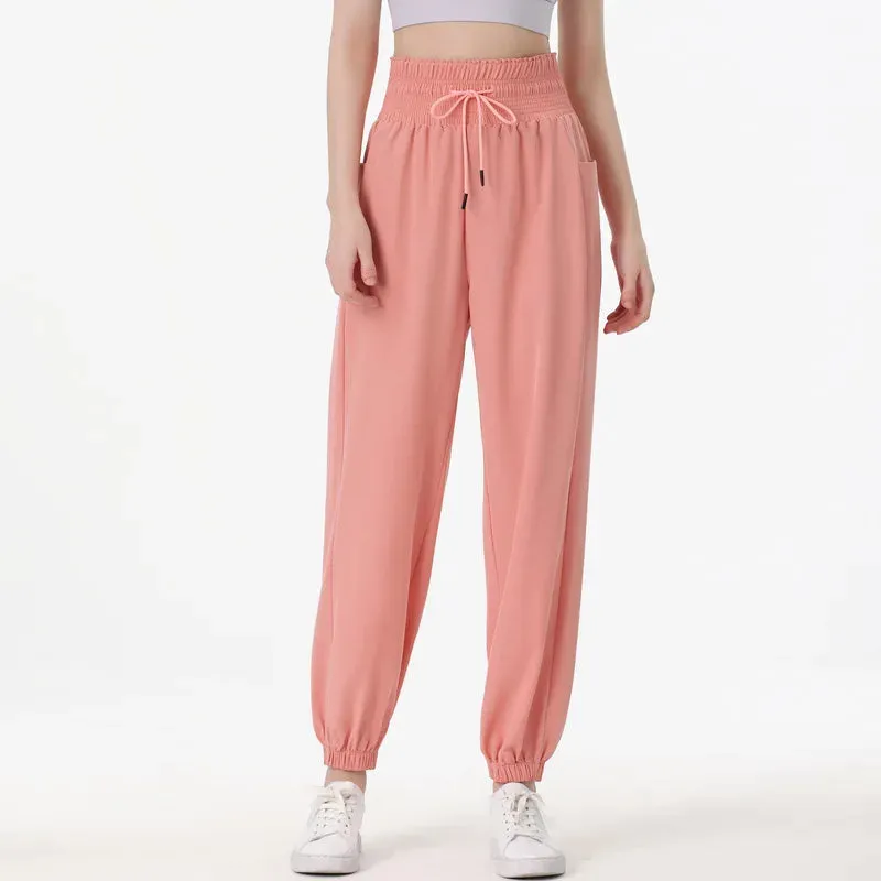 Classic-Fit High-Rise Jogger Pants