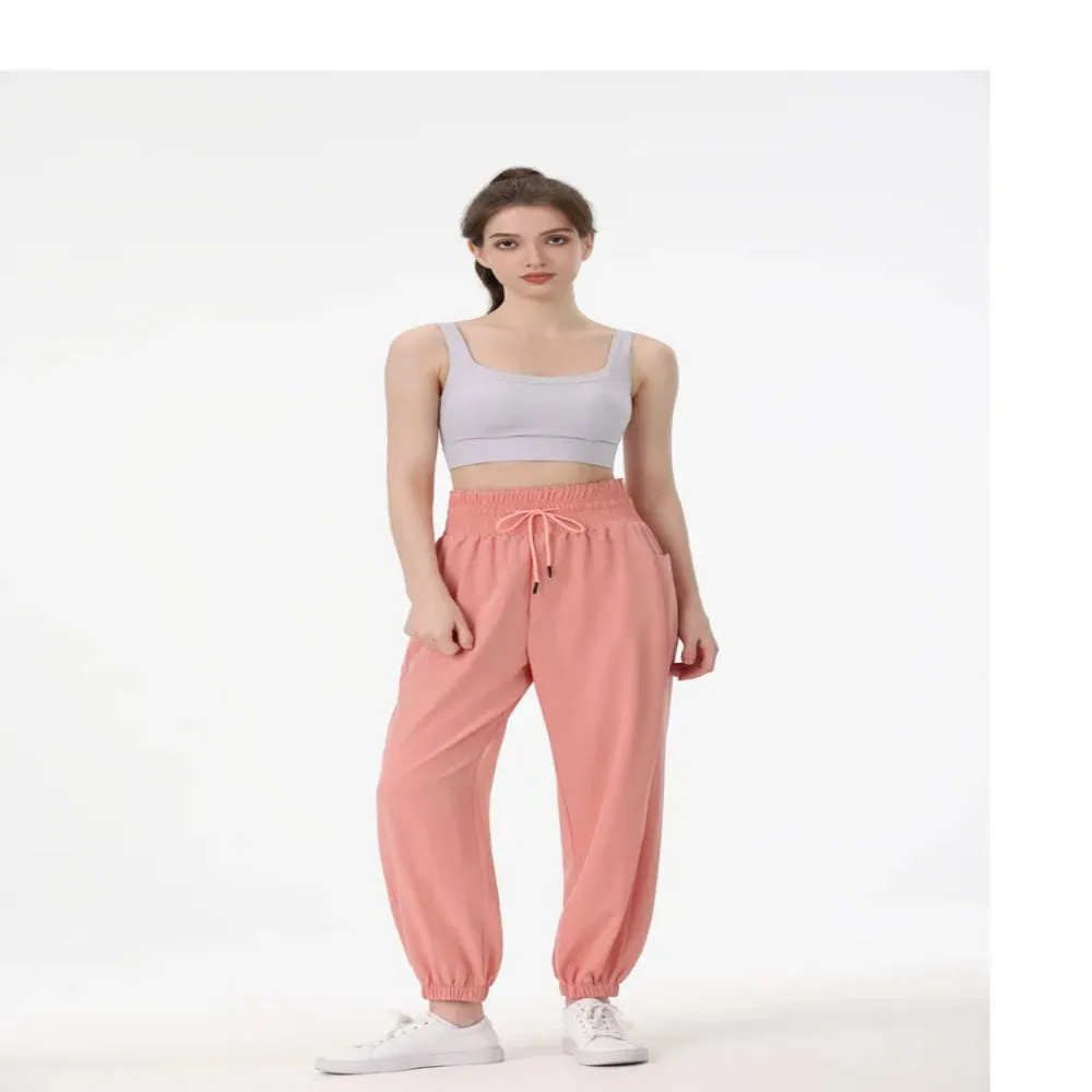 Classic-Fit High-Rise Jogger Pants