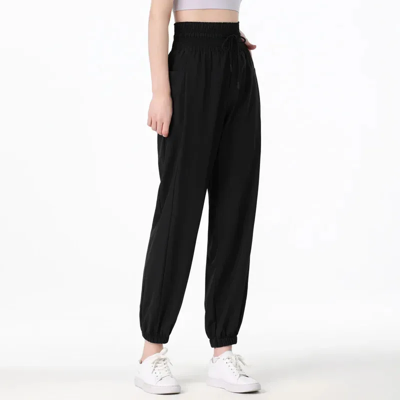Classic-Fit High-Rise Jogger Pants
