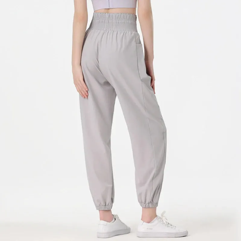 Classic-Fit High-Rise Jogger Pants