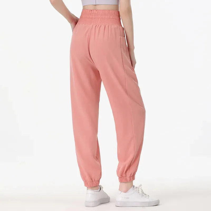 Classic-Fit High-Rise Jogger Pants