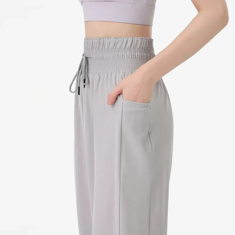 Classic-Fit High-Rise Jogger Pants