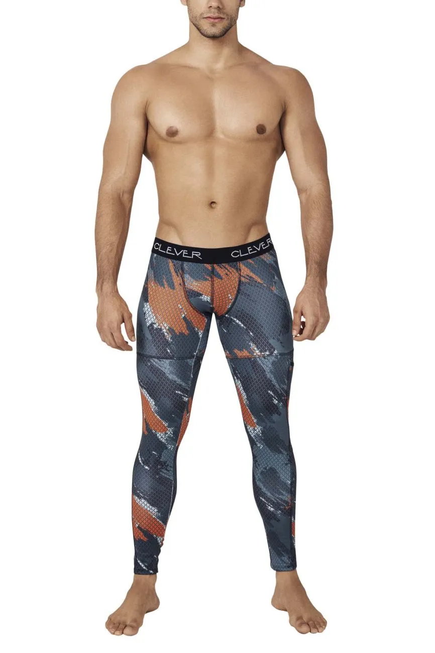 Clever 0279 Enigmatic Athletic Pants Gray