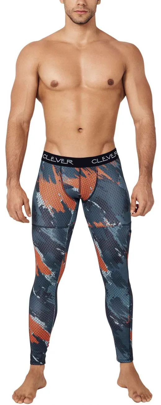 Clever 0279 Enigmatic Athletic Pants Gray