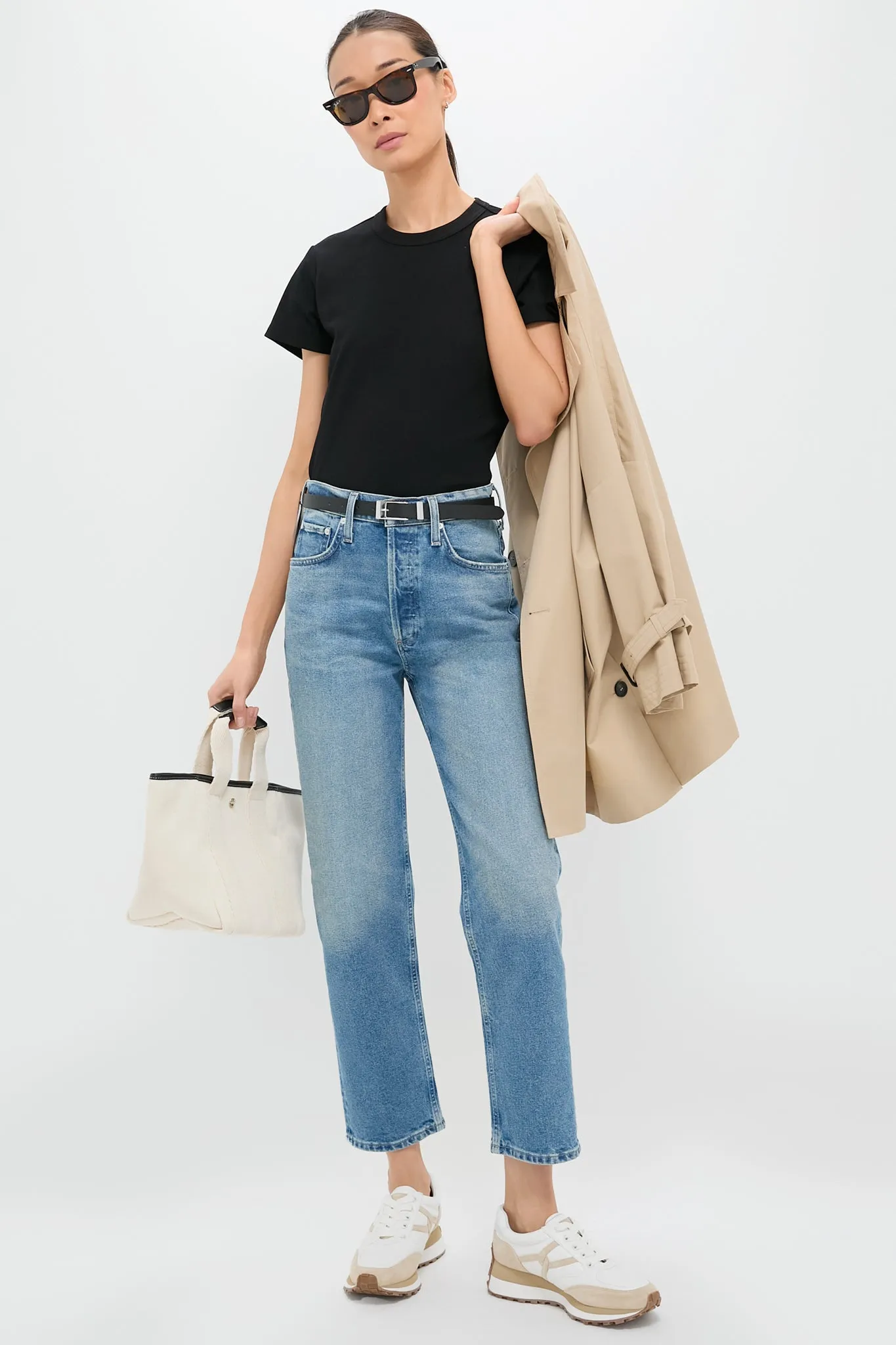 Coconut and Ecru Valentina Sneakers