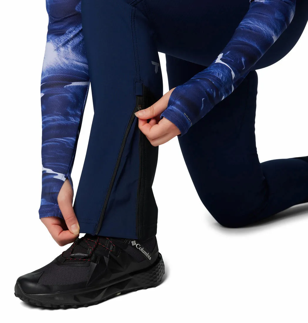 Columbia Womens Blue Vast Canyon Omni-Heat Infinity Softshell Pant