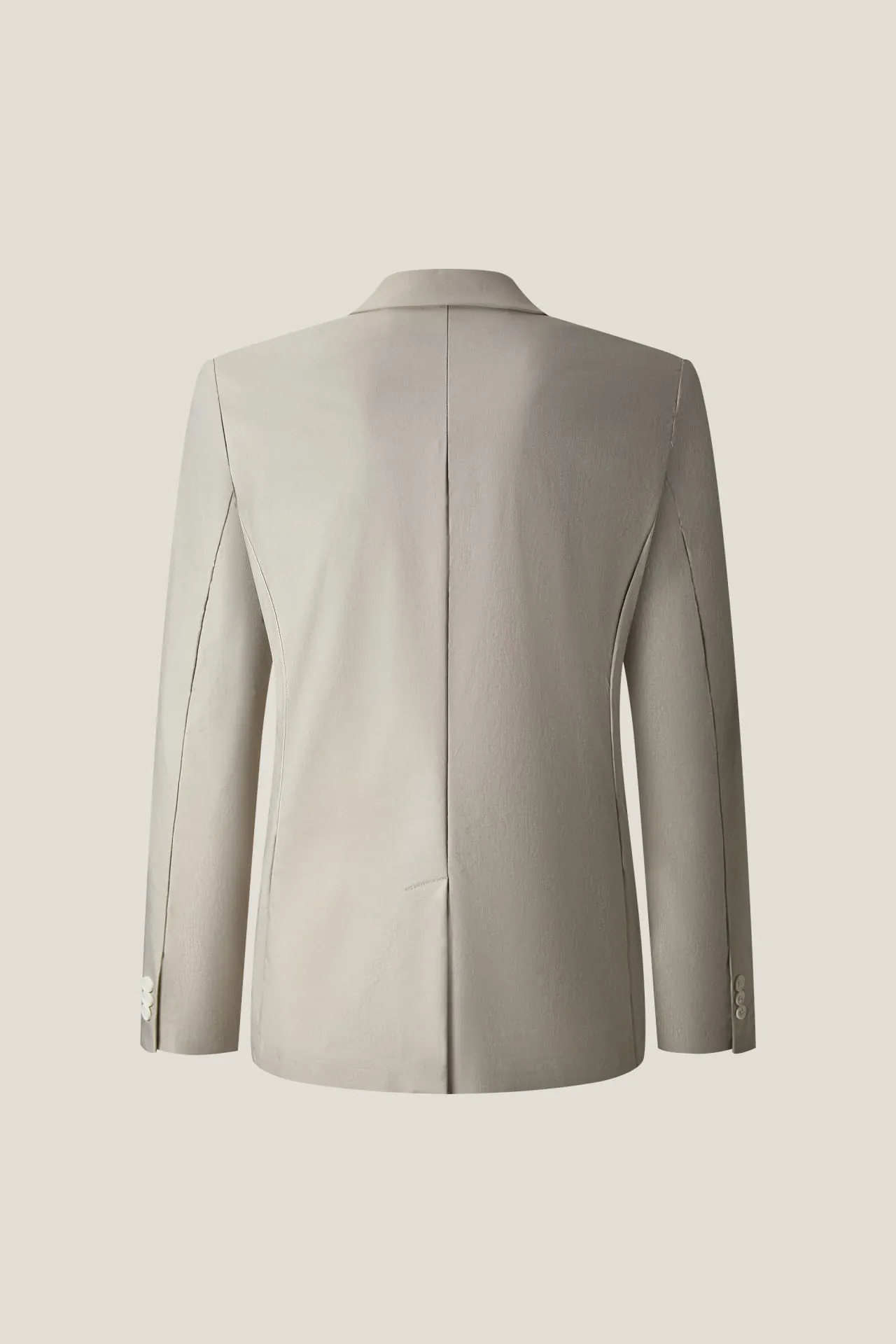 Cotton Blend Relax Fit Casual Blazer