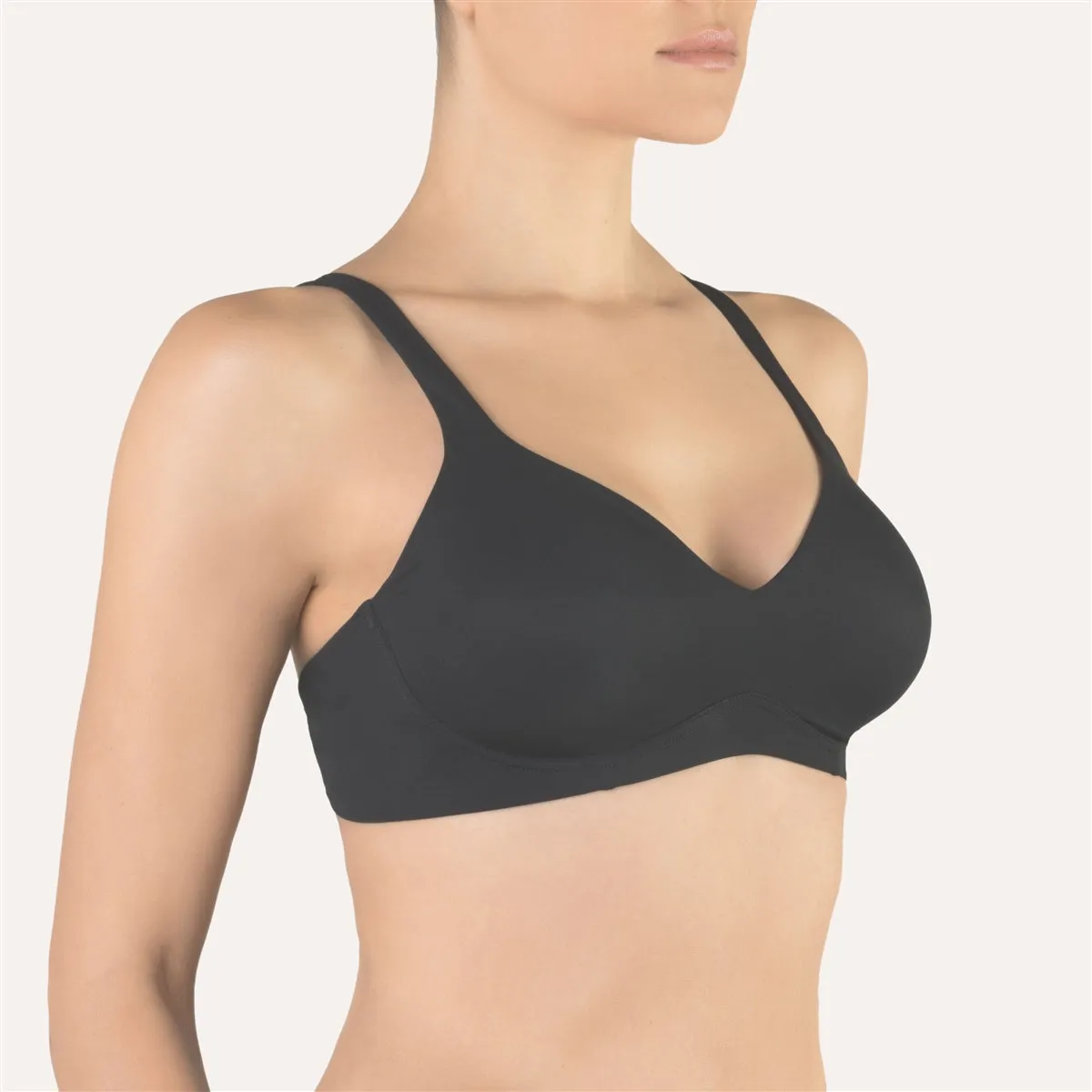 Cotton Club Claretta Bra - Black