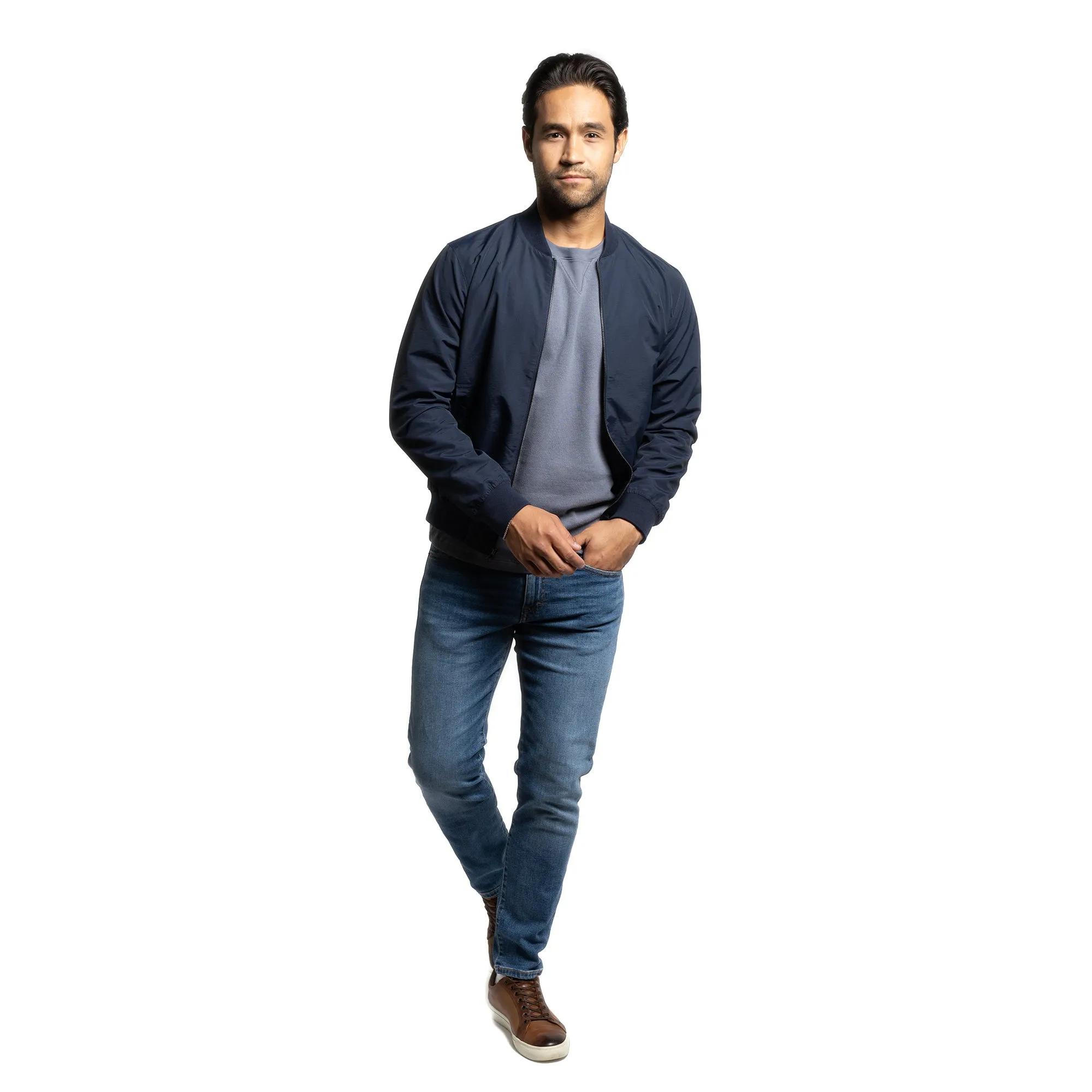 Cotton Pullovers - Denim