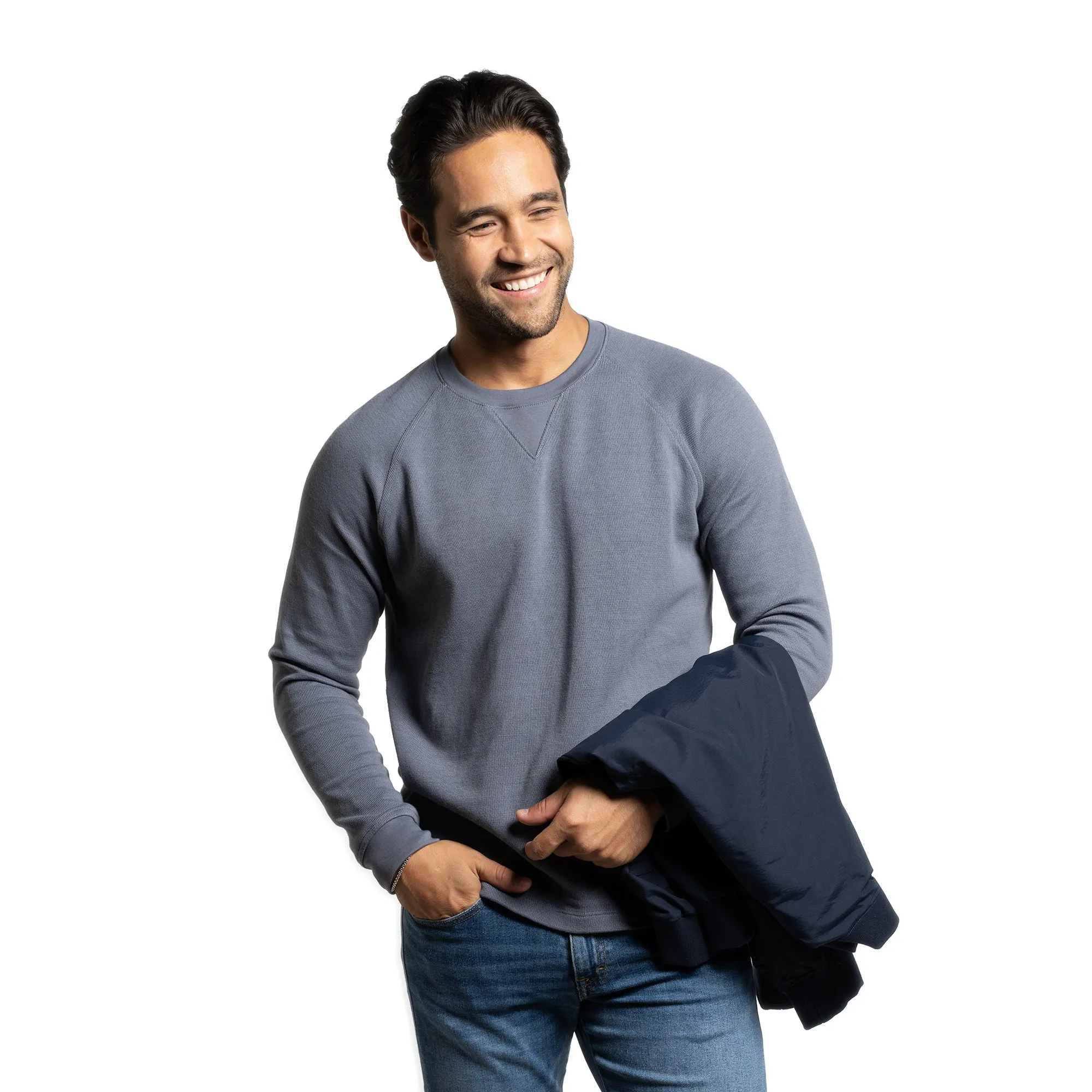 Cotton Pullovers - Denim