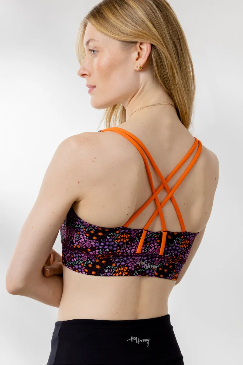 Criss-Cross Bra Millefleurs