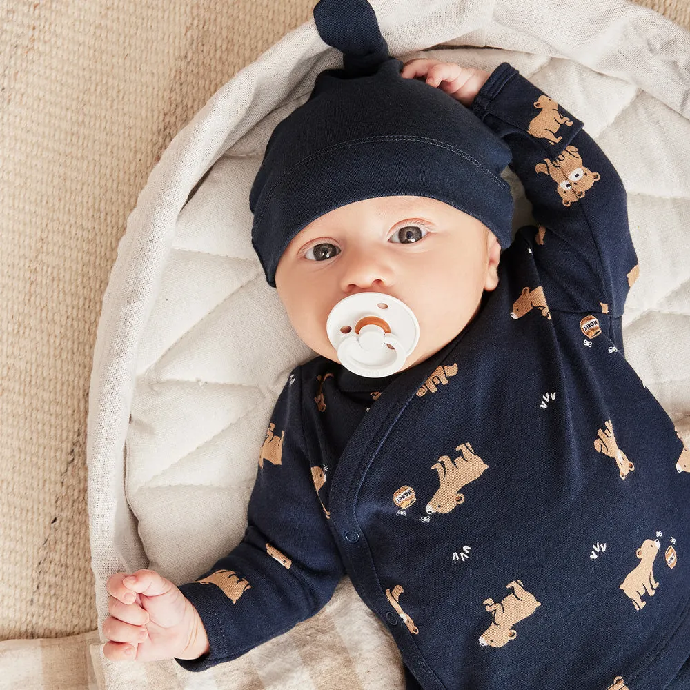 Cub with Honey 4 pc Preemie Set