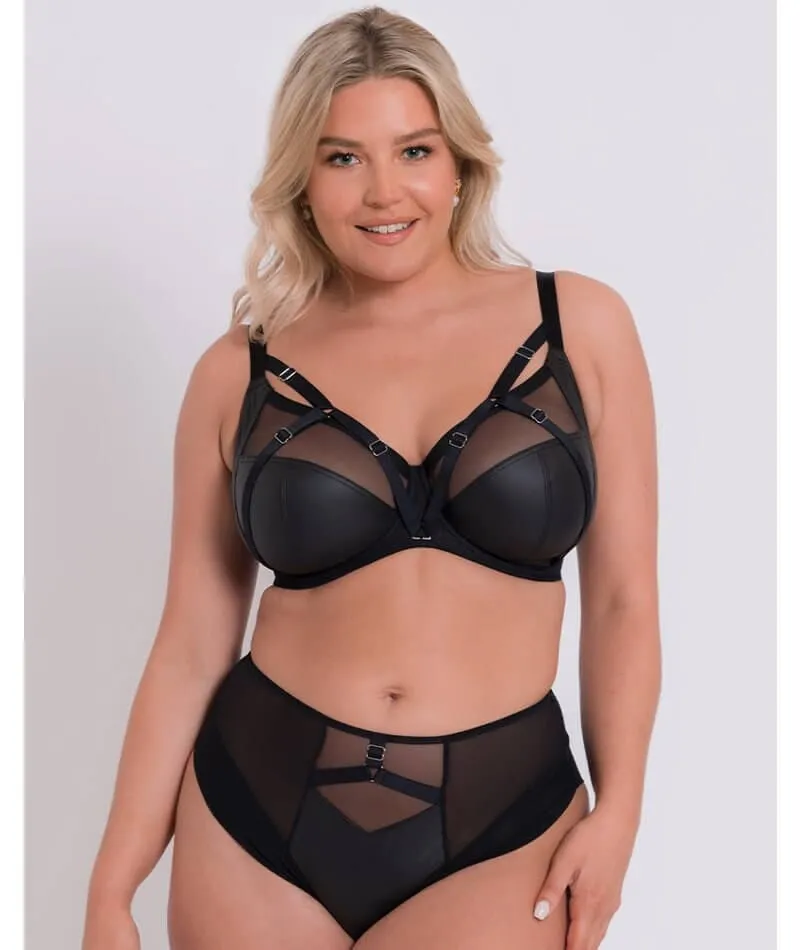 Curvy Kate Enclose Balcony Side Support Bra - Black